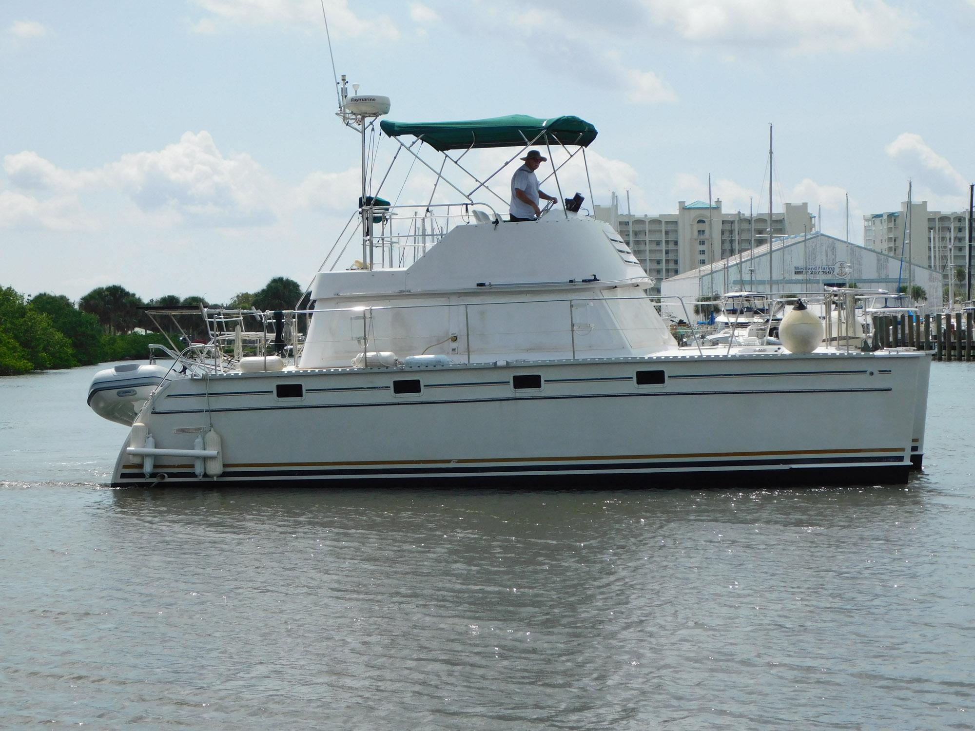 34 power catamaran for sale