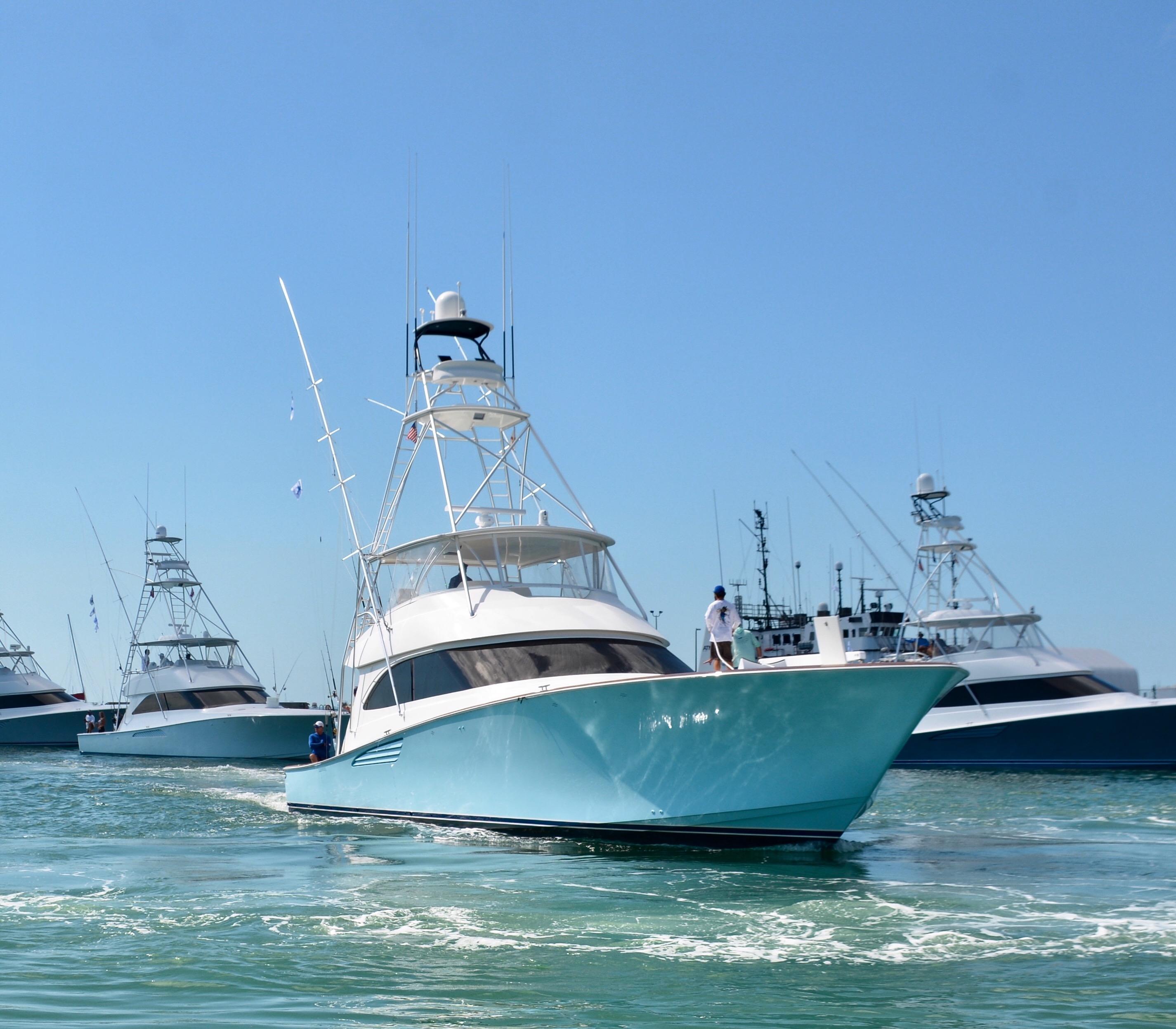 Neff Yacht Sales / Used 70 foot Viking 70 Convertible Power - Blue Angel