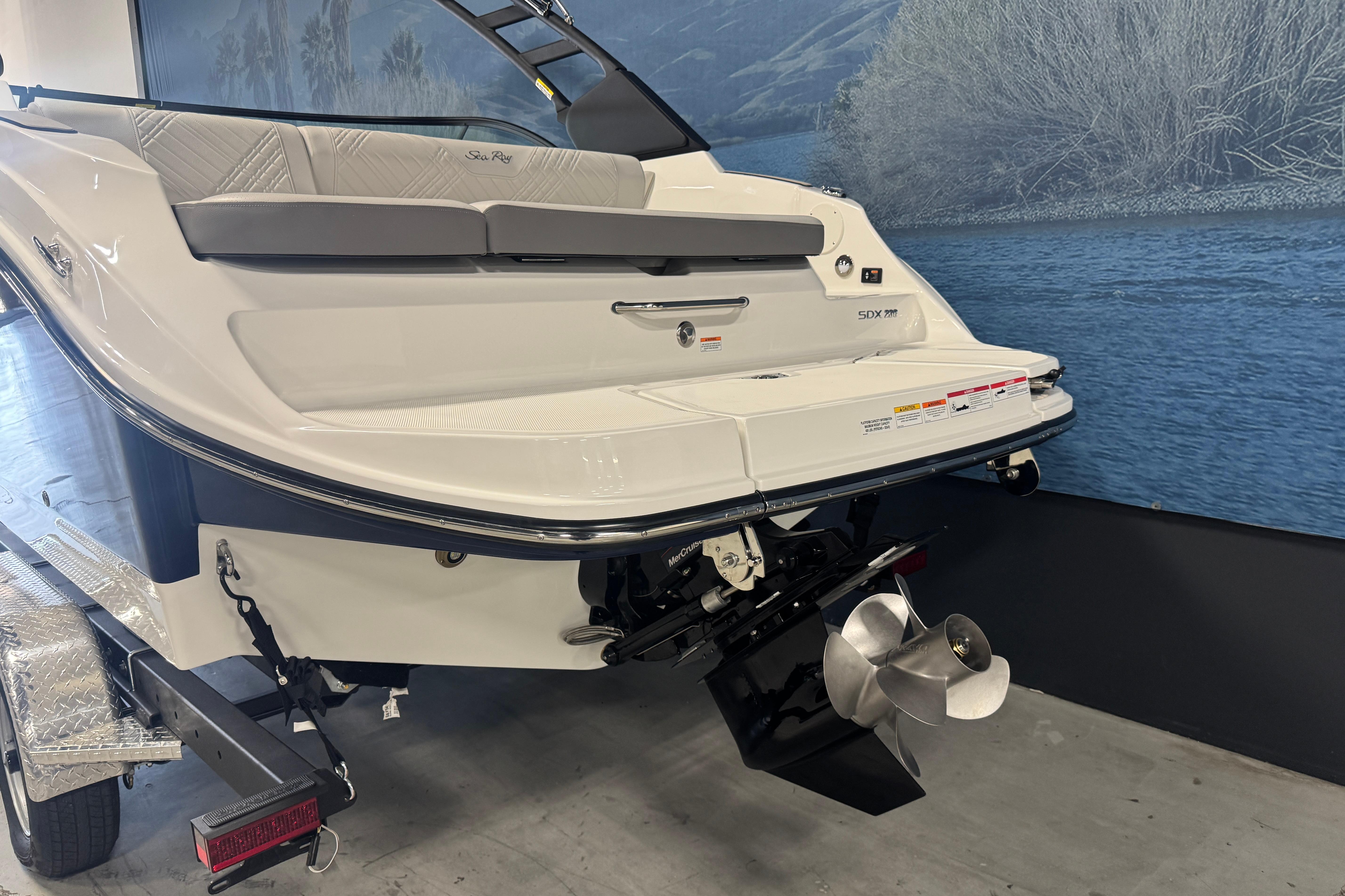 2026 Sea Ray SDX 230 #S1279G inventory image at Sun Country Marine Group, Irvine
