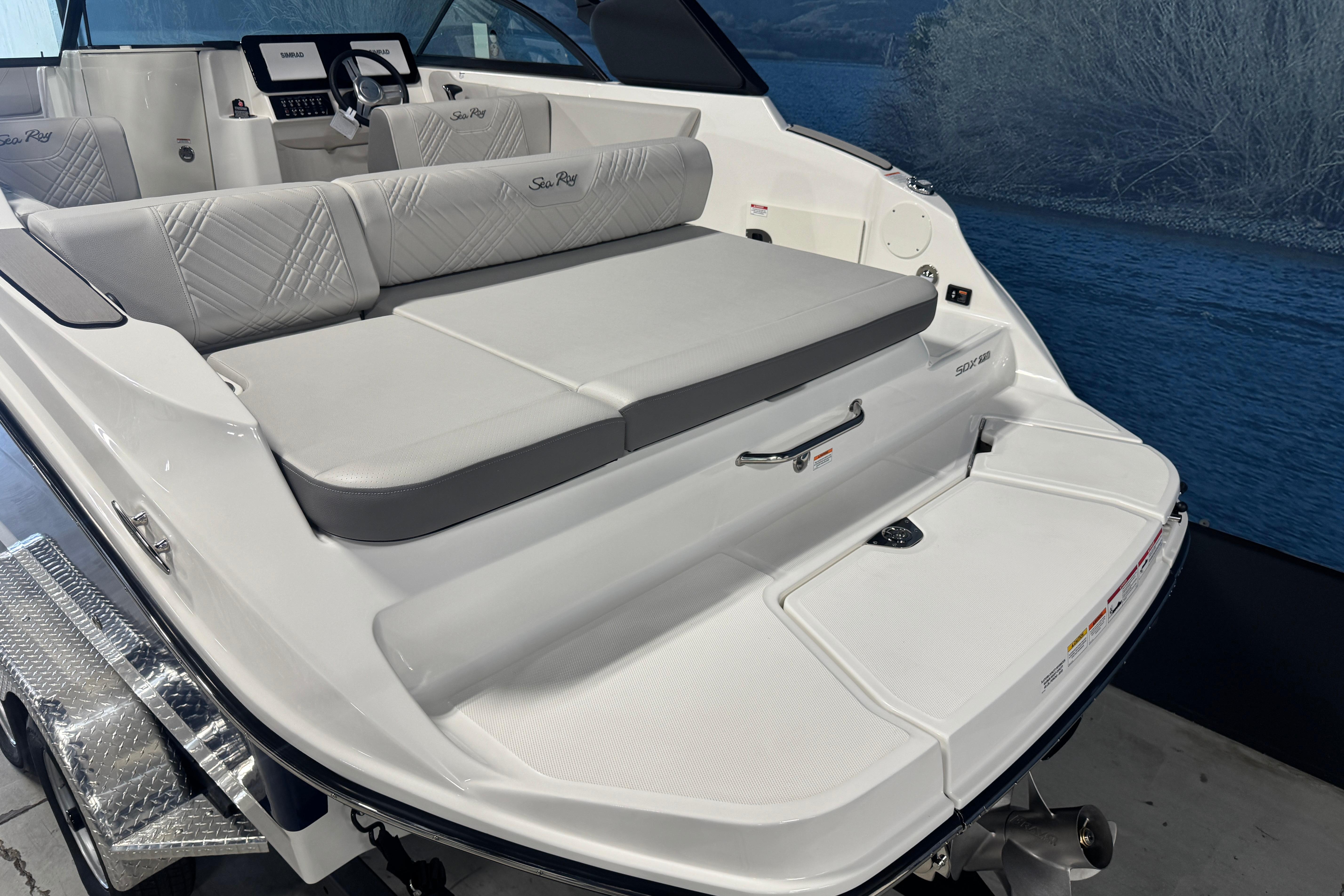 2026 Sea Ray SDX 230 #S1279G inventory image at Sun Country Marine Group, Irvine