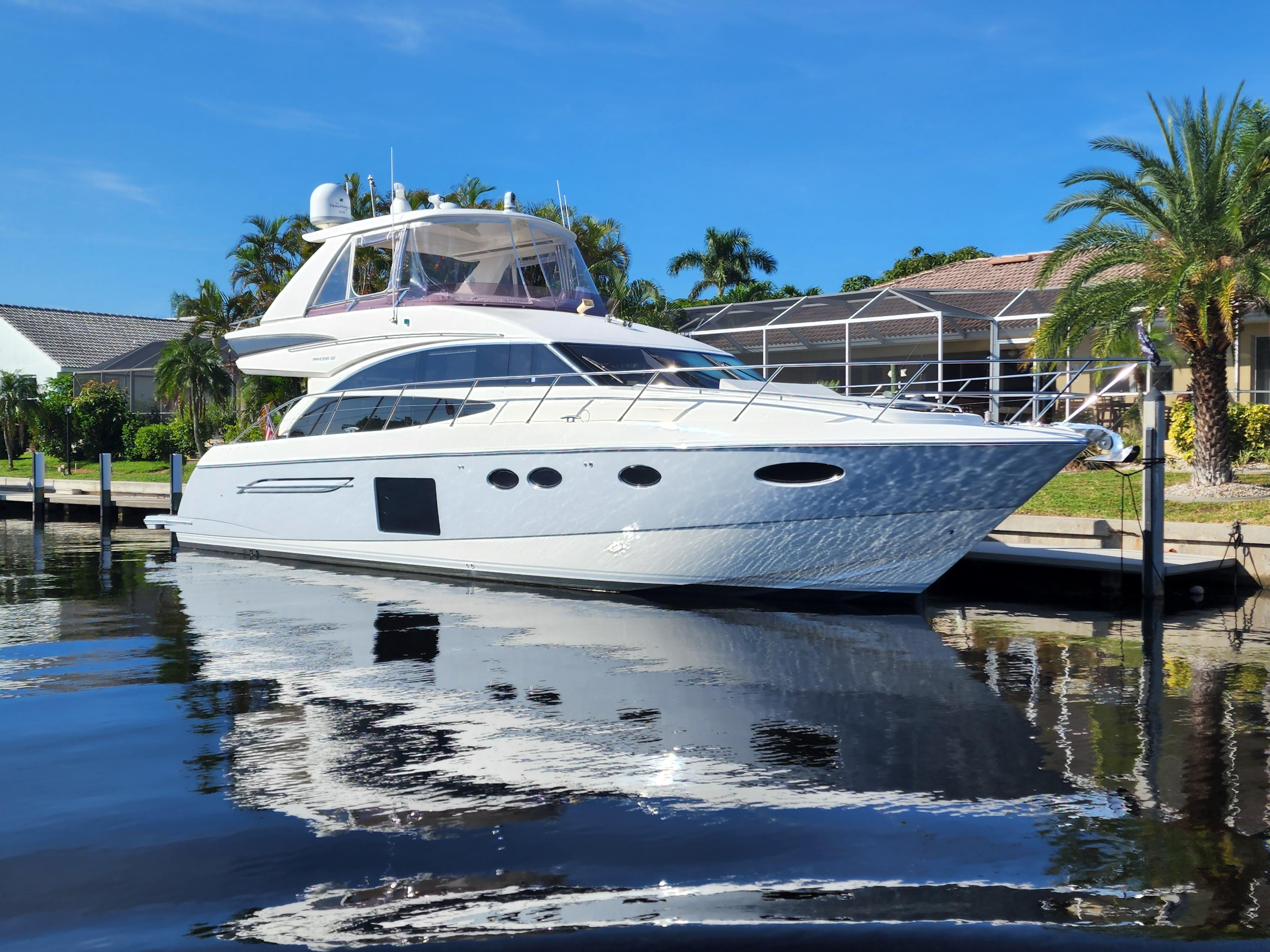 Princess Flybridge 60 Motor Yacht 2014 Late As Usual Port Charlotte FL for sale
