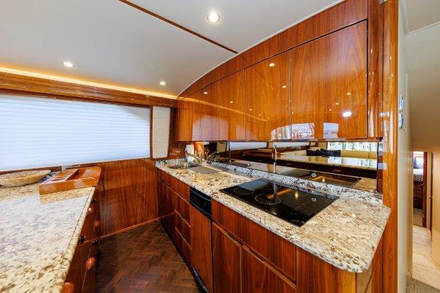 Viking 62 PATRIOT - Galley Counters & Cabinets