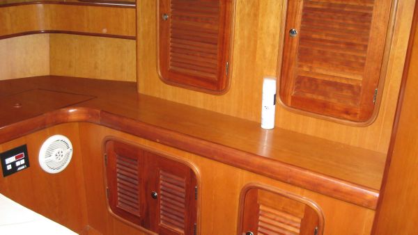 Storage in the Master Cabin