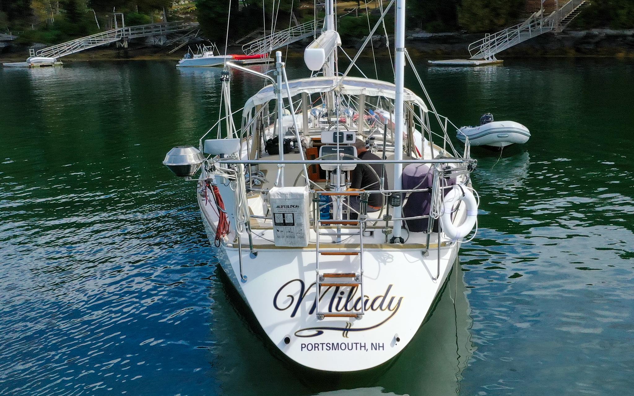 Milady Yacht Photos Pics Sabre 42 - Milady - On Mooring