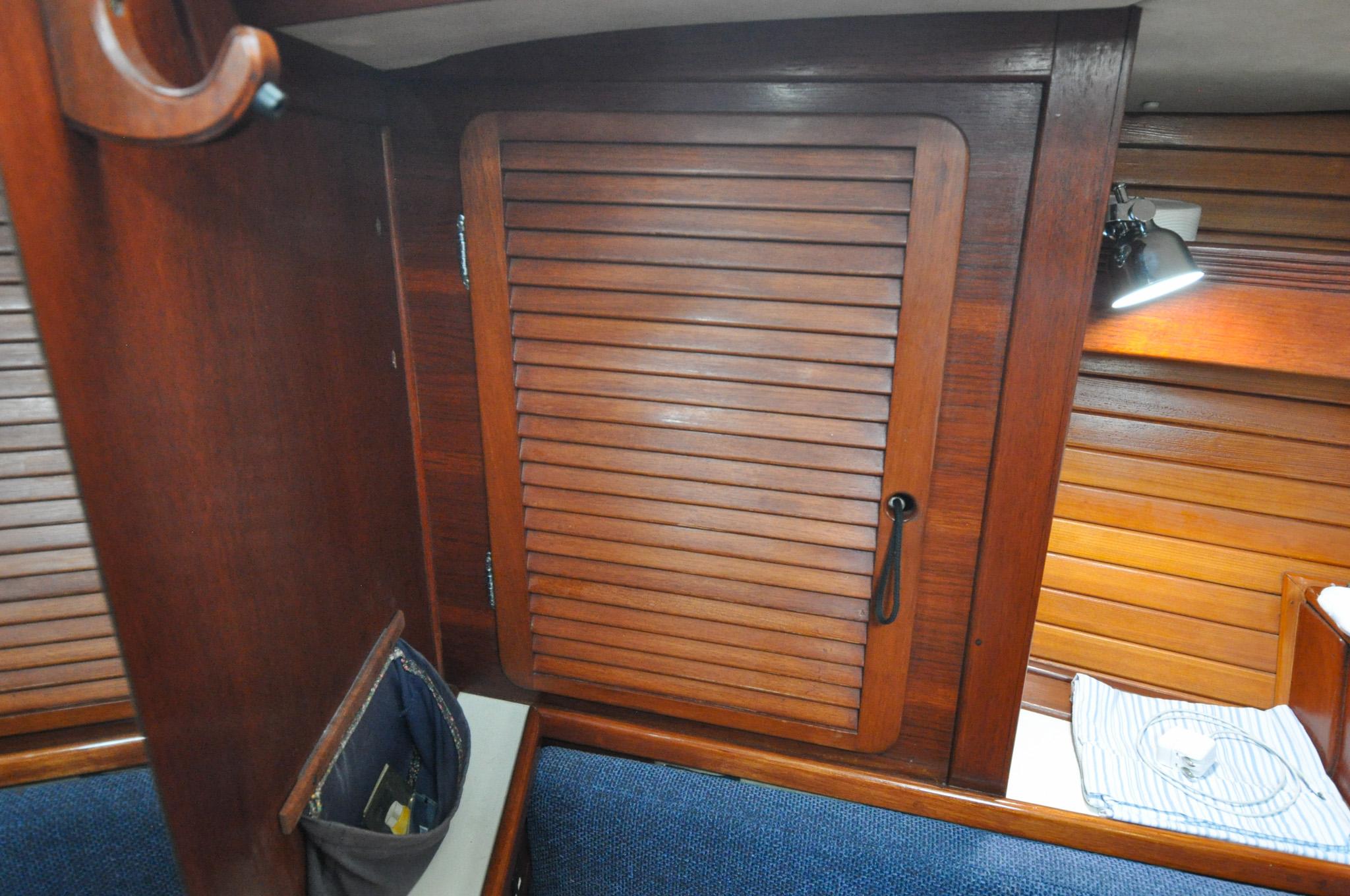 Milady Yacht Photos Pics Sabre 42 - Milady - Forward Cabin - Storage Locker