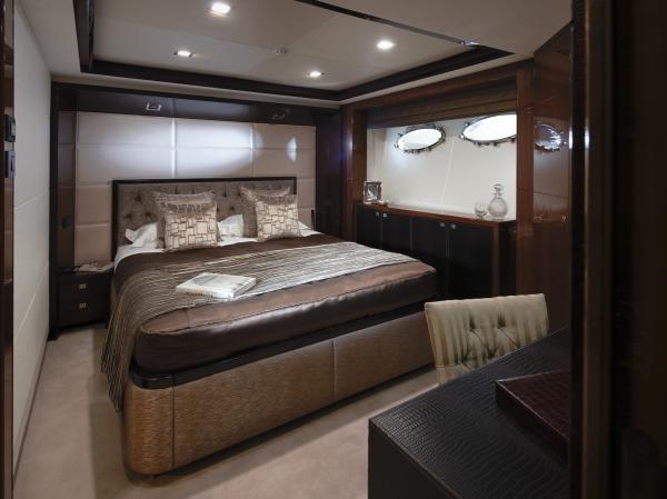  Yacht Photos Pics Manufacturer Provided Image: Princess M Class 32M Port Forward Guest Cabin