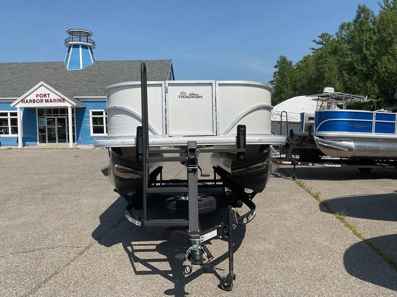 2026 Sun Tracker PB 16 DLX pontoon boat at Port Harbor Marine.