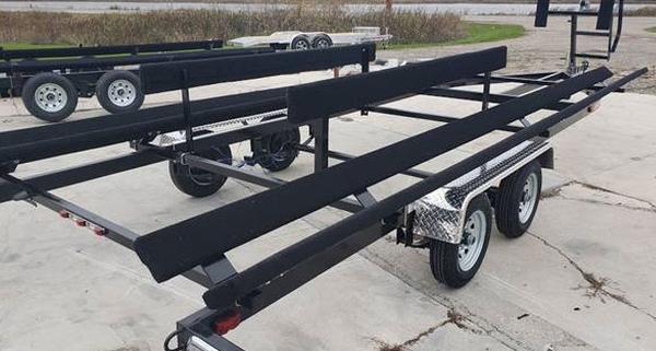 Used 2022 Wolverine ALL STAR 24 TAB Pontoon Trailer, Traverse City, Mi ...