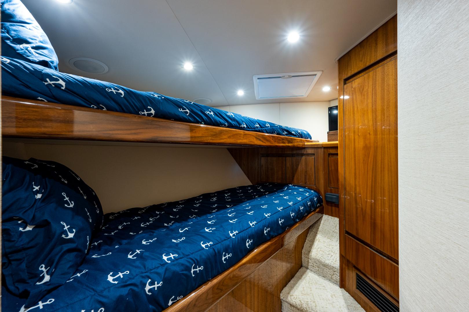 Viking 48 - Take The Cannolis - Fwd Stateroom