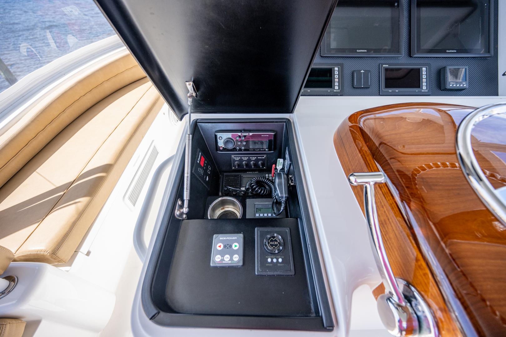 Viking 48 - Take The Cannolis - Flybridge Helm