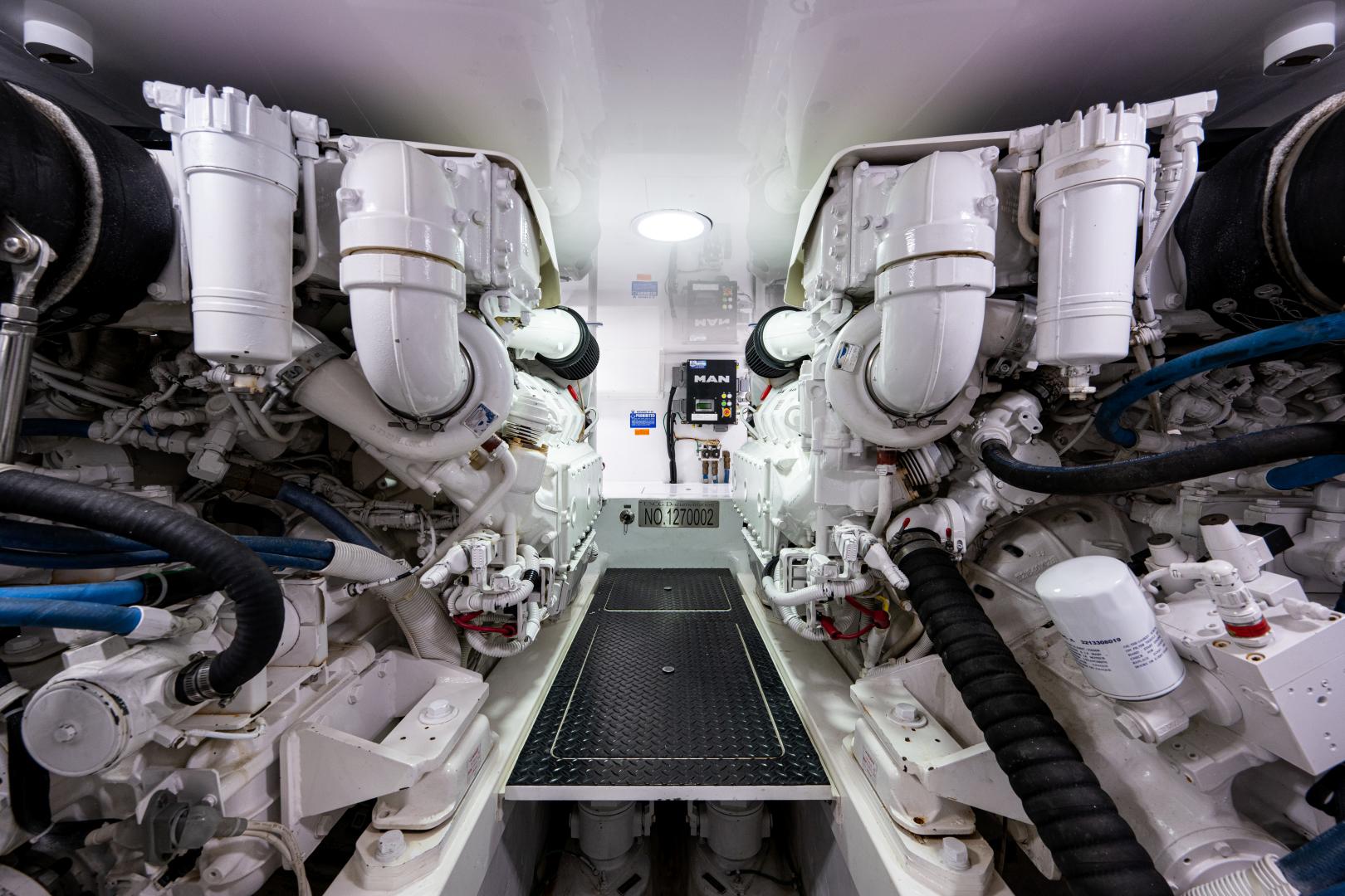 Viking 48 - Take The Cannolis - Engine Room