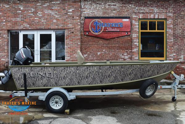 2021 Lund boat for sale, model of the boat is 1600 Alaskan Tiller & Image # 3 of 43
