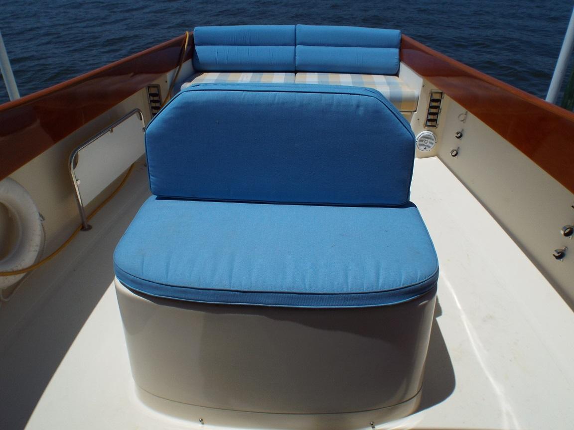 engine box seating looking aft