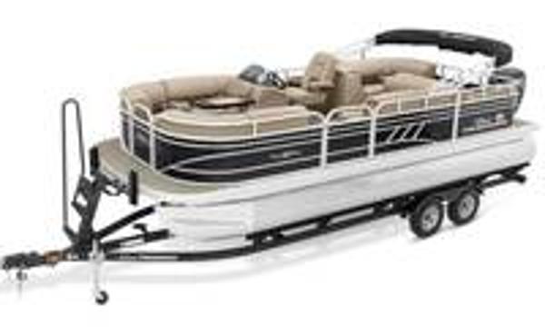 2022 Sun Tracker boat for sale, model of the boat is PARTY BARGE® 22 RF DLX & Image # 1 of 1
