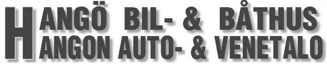 Hangon Auto Ja Venetalo