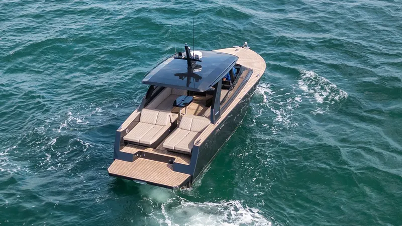  Yacht Photos Pics 2024 Colnago C38 OPEN yacht cruising on open water.