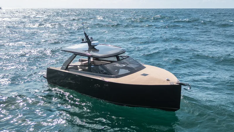  Yacht Photos Pics 2024 Colnago C38 OPEN yacht cruising on open sea.