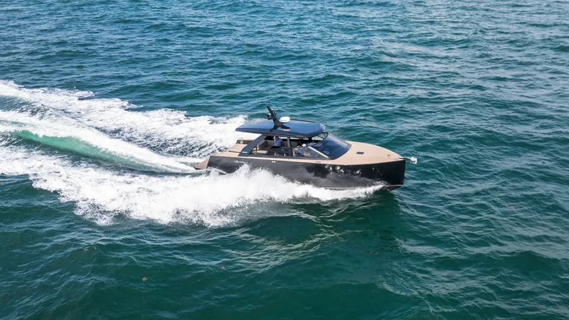  Yacht Photos Pics 2024 Colnago C38 OPEN yacht cruising on open water.