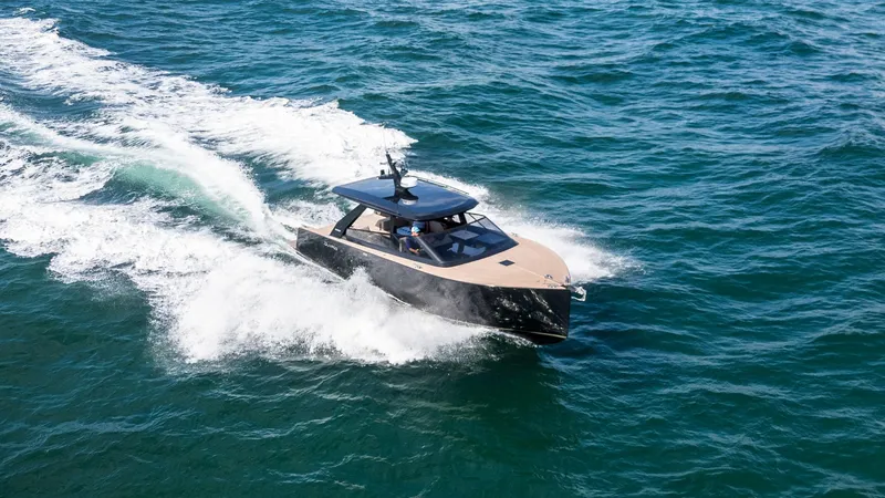  Yacht Photos Pics 2024 Colnago C38 OPEN yacht cruising on open water.