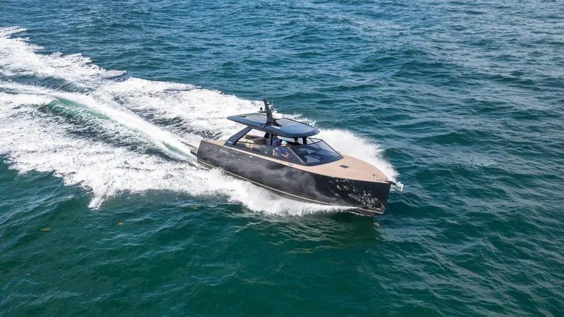  Yacht Photos Pics 2024 Colnago C38 OPEN yacht cruising on open water.