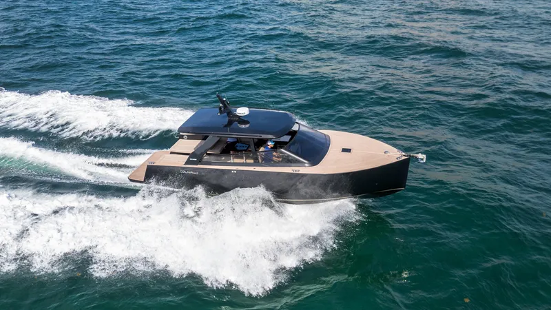  Yacht Photos Pics 2024 Colnago C38 OPEN yacht cruising on open water.