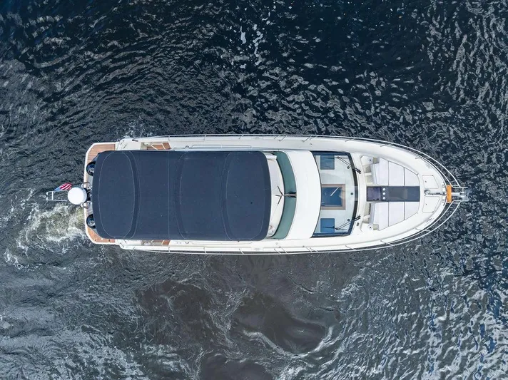 Have Another Yacht Photos Pics Overhead view of 2016 Beneteau Monte Carlo 4 yacht on water.