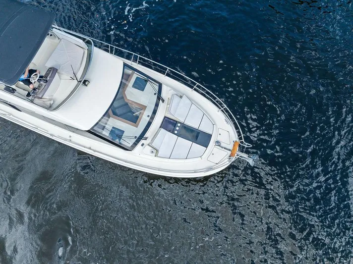 Have Another Yacht Photos Pics Aerial view of 2016 Beneteau Monte Carlo 4 yacht on water.