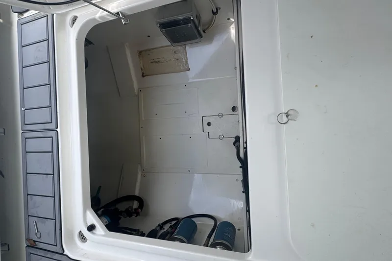  Yacht Photos Pics Interior of Pursuit DC 326 Dual Console 2023 boat.