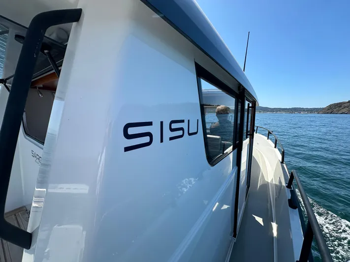 Sisu Yacht Photos Pics 2020 Sargo 31 boat named Sisu cruising on a sunny day.