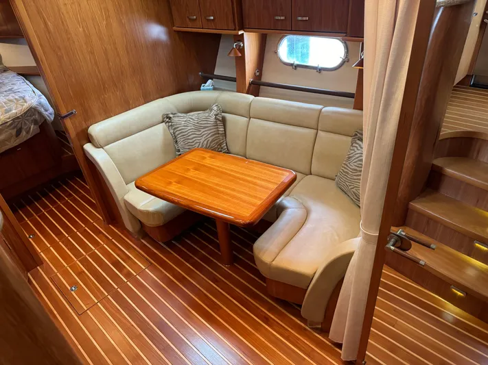 Island Girl Yacht Photos Pics Lower Lounge area