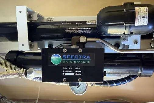 Pilar Yacht Photos Pics Spectra Watermakers system on 2015 Robertson & Caine Leopard 48 yacht.