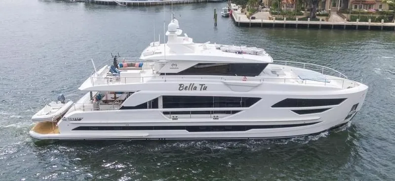 Bella Tu Yacht Photos Pics Starboard Profile