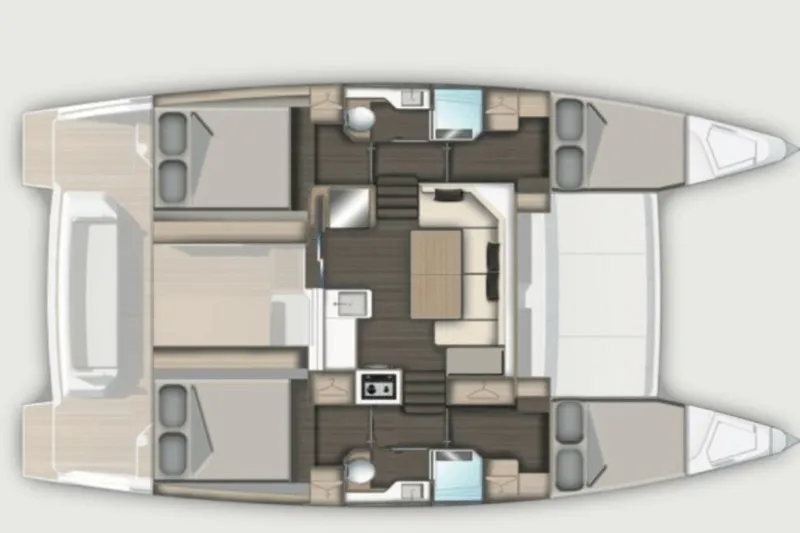  Yacht Photos Pics Floor plan of Aventura 37 Explorer Trawler 2026.