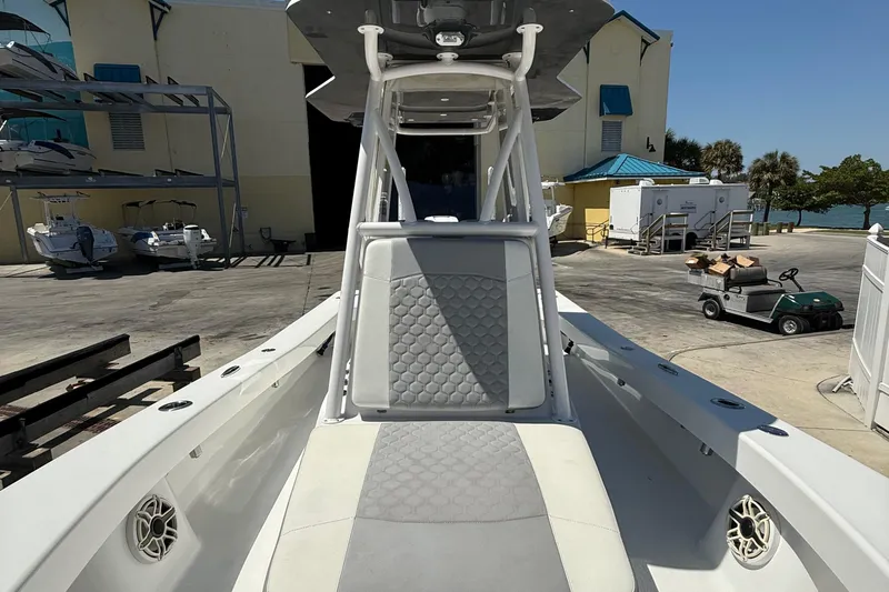  Yacht Photos Pics 2022 ZCB 26 Freemason boat with sleek design and comfortable seating.