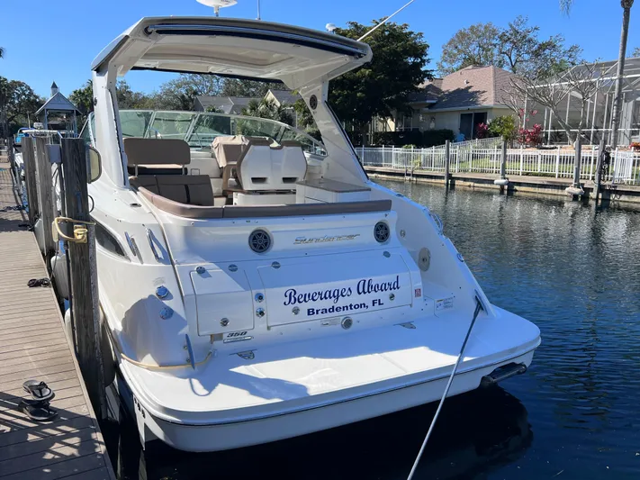  Yacht Photos Pics 2016 Sea Ray 350 Sundancer docked in Bradenton, FL.