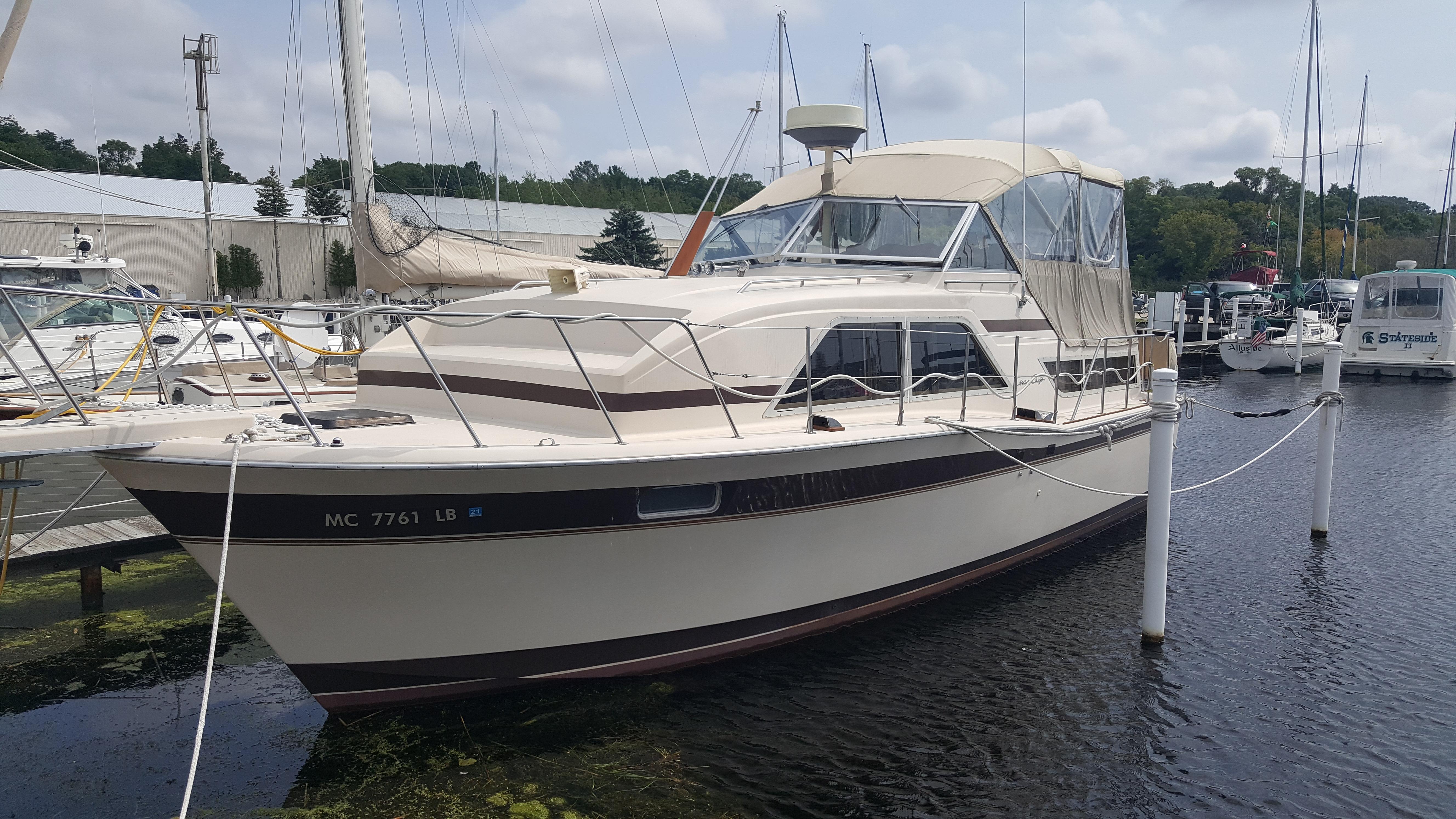 chris craft sail yacht 35 for sale