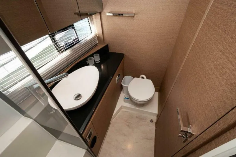 Can't Anchor Us Yacht Photos Pics 2017 Prestige 460 Flybridge- "Can't Anchor Us"- Master Head