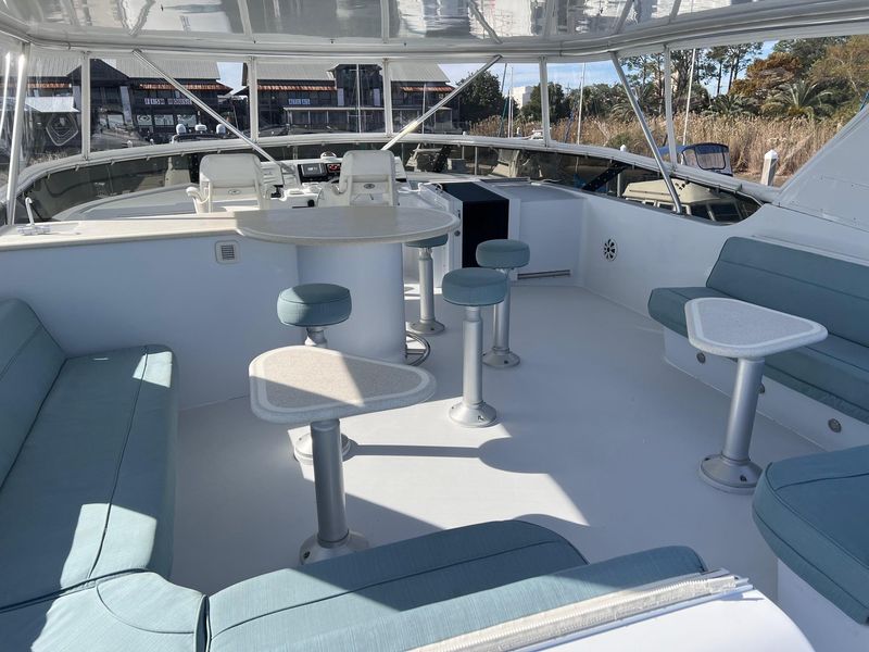 2004 Hatteras 75 Sport Deck Motor Yacht