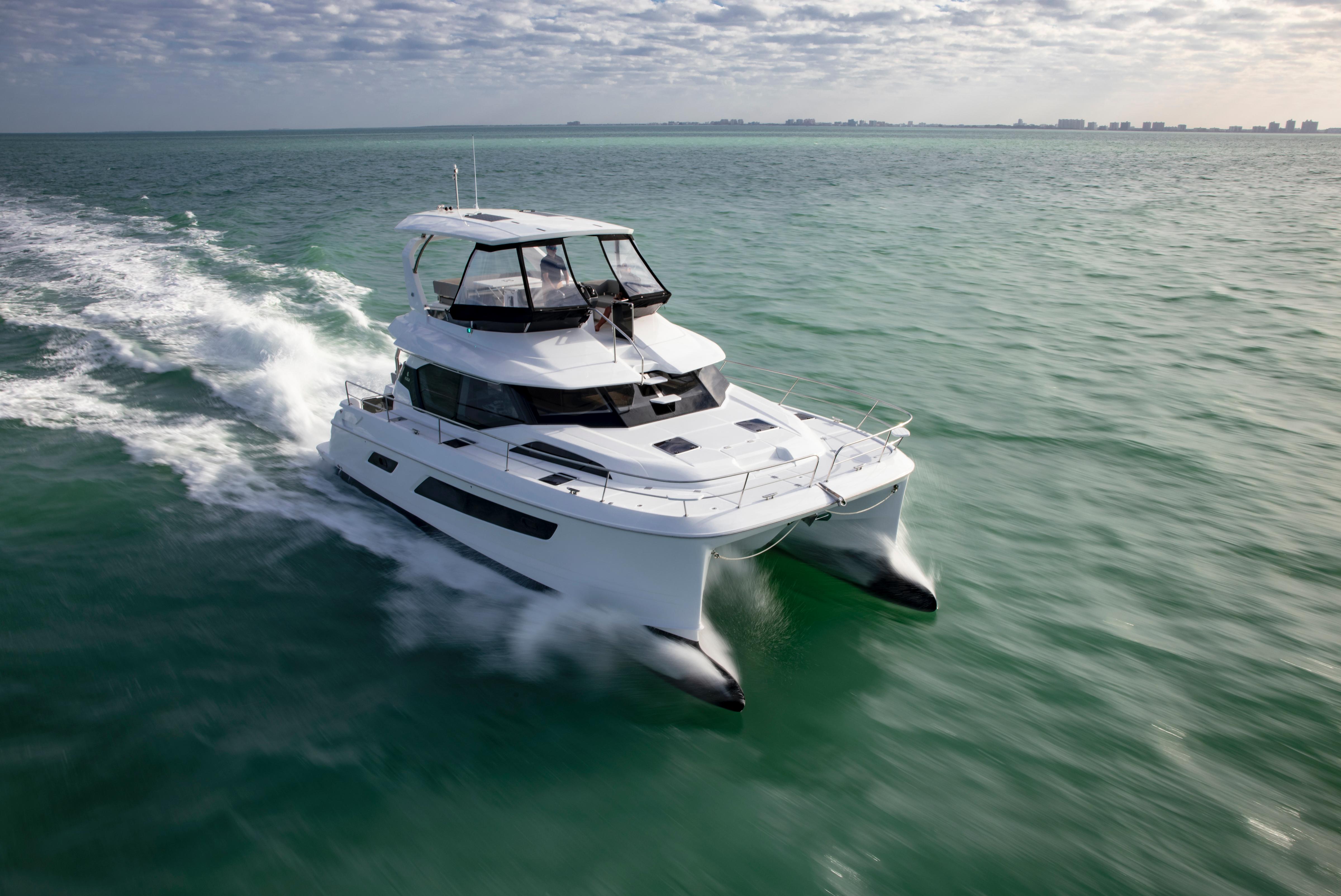 aquila 44 yacht power catamaran price