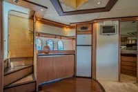 Luxurious interior of 2005 Astondoa 53 Open yacht with modern amenities and elegant design.