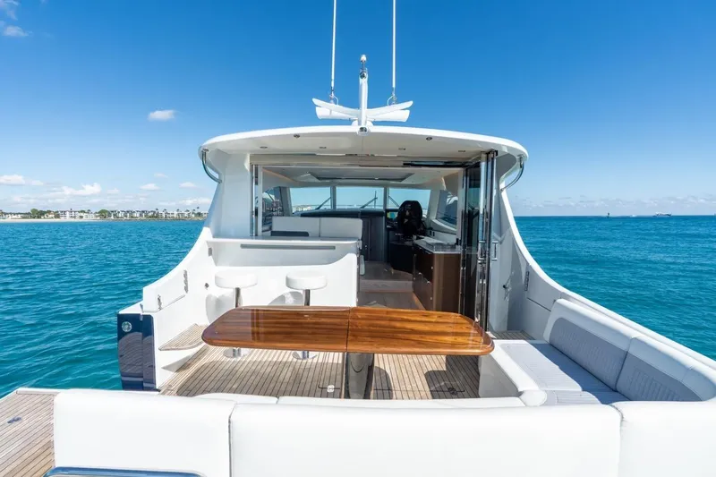 Eclipse 505 Shadow 003 Yacht Photos Pics Luxury ECLIPSE 505 Shadow yacht, 2026 model, with elegant deck and ocean view.