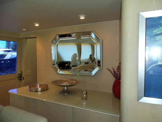 Mon Sheri Yacht Photos Pics Forward of Dining Area