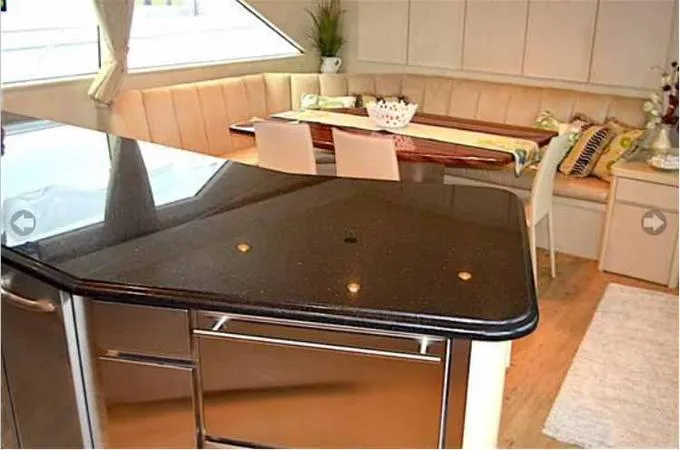 Mon Sheri Yacht Photos Pics Galley