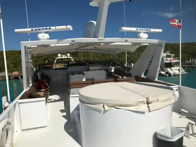 Mon Sheri Yacht Photos Pics Boat Deck Hot Tub