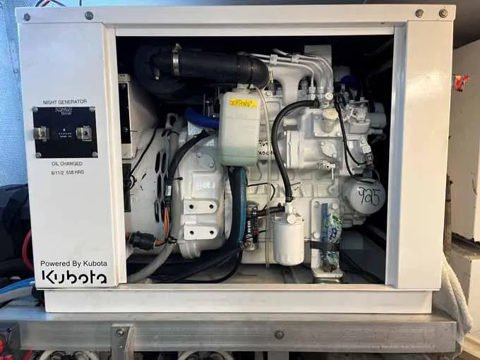 Mon Sheri Yacht Photos Pics 2022 15 KW Night Generator 1