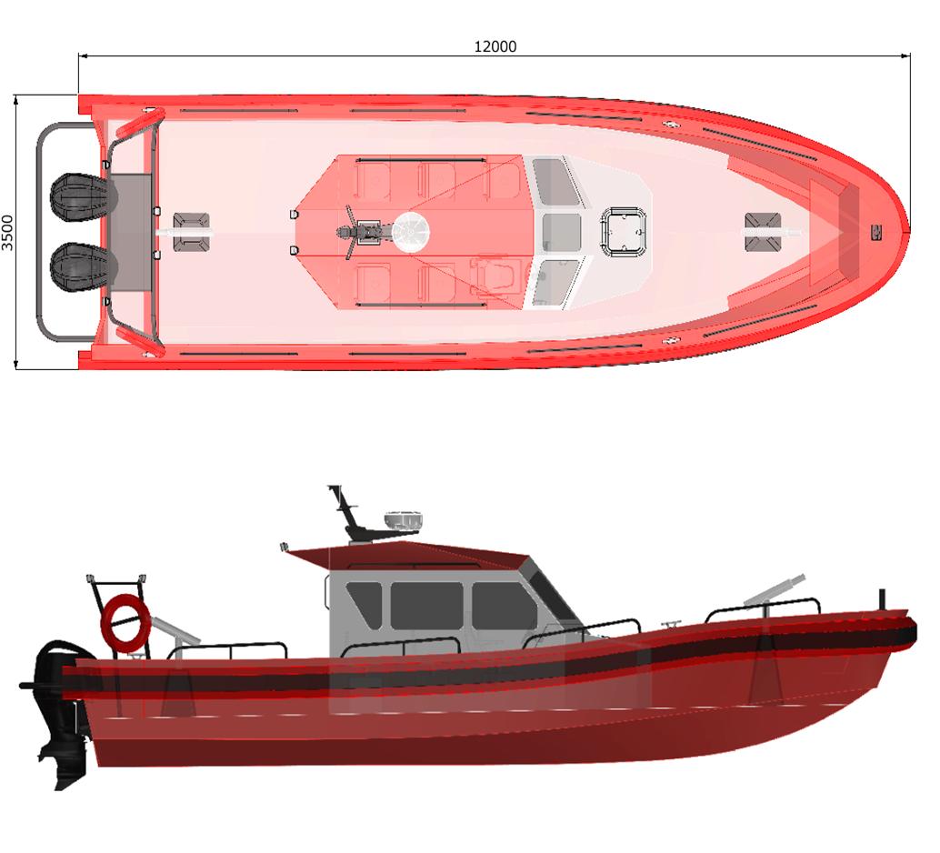 2024 Fire And Rescue Boat PHS-R1200