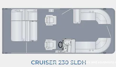 Harris 230 Cruiser SLDH Tri-Toon