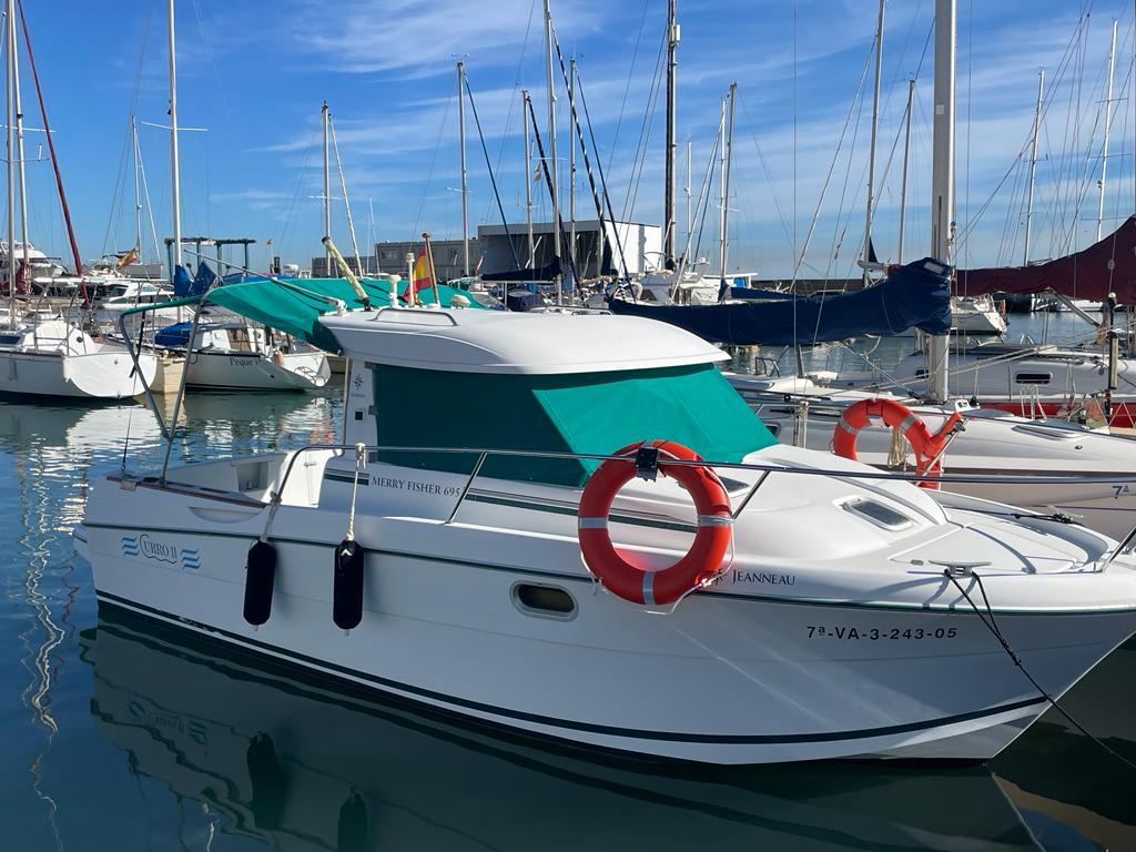 Jeanneau Merry Fisher 695 2005 7m Valencia Boatshop24
