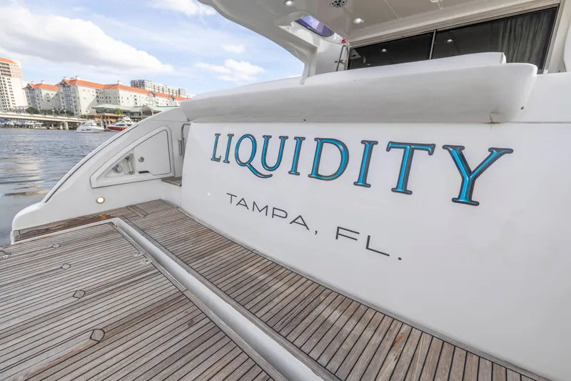 Liquidity Yacht Photos Pics Azimut 48 Flybridge 2012 yacht Liquidity docked in Tampa, FL.