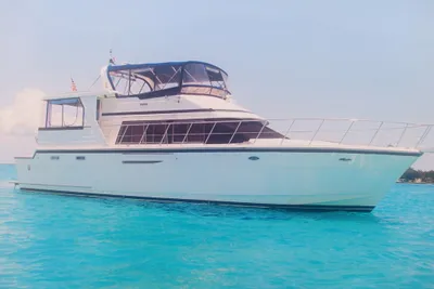 1996 Jefferson 52 Rivanna Cockpit MY